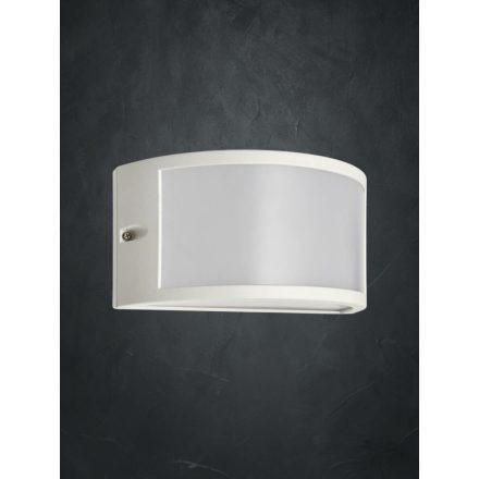 ASTI kültéri LED fali lámpa, matt fehér