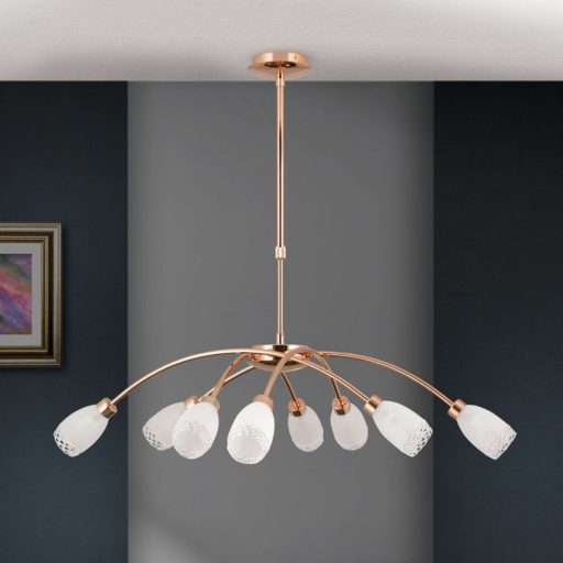 CARLA modern csillár, függeszték, rose-gold