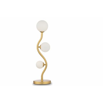 UVA asztali lámpa, modern, matt arany