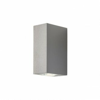   ACE modern LED kültéri falilámpa, sötét szürke, 3W/4000K