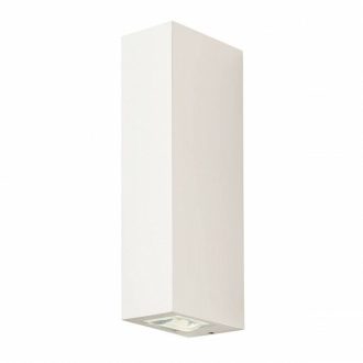   ACE modern LED kültéri falilámpa, direkt/indirekt fény, matt fehér, 6W/3000K