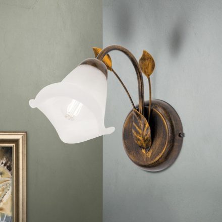 SISI Florentin fali lámpa, antik barna