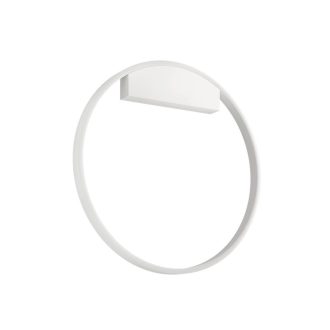   FEBE modern LED fali lámpa, kerek, indirekt, fehér, 60 cm/37W