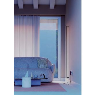 STICK modern LED fali lámpa, 161 cm, fekete