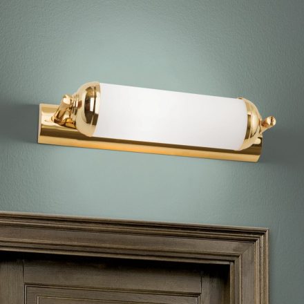 WIENER NOSTALGIE klasszikus tükörmegvilágító lámpa, arany,  28cm