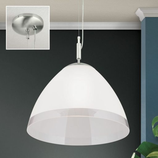 OPALDESIGN függőlámpa, mattkróm