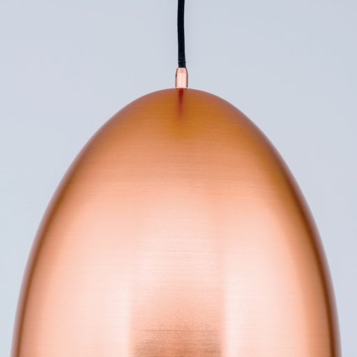 Loft modern függőlámpa fém ernyővel kis méret, ROSE-GOLD