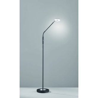   CCT LED Állólámpa, Dent , 1x LED 6W , homok fekete /, 40299