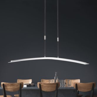 CCT LED Függőlámpa, Metis , 1x LED 30W , nikkel, 60165
