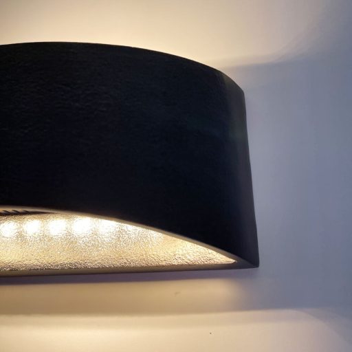 LED Falilámpa, Arles , 2x LED 6W Marken-LED , fekete-30332