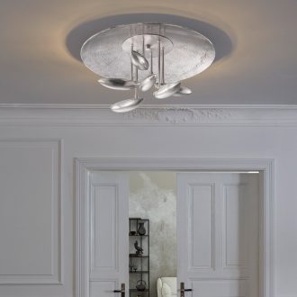 LED Mennyezeti lámpa, Pau , 6x LED 5,5 W , nikkel-20398