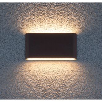 Pocket kültéri LED fali lámpa, 750 lm, sötétbarna