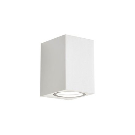 LED kültéri fali lámpa BRIO, fehér, 10x7 cm
