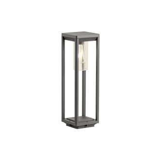 Kültéri állólámpa, LAGOS, 50cm magas, szürke