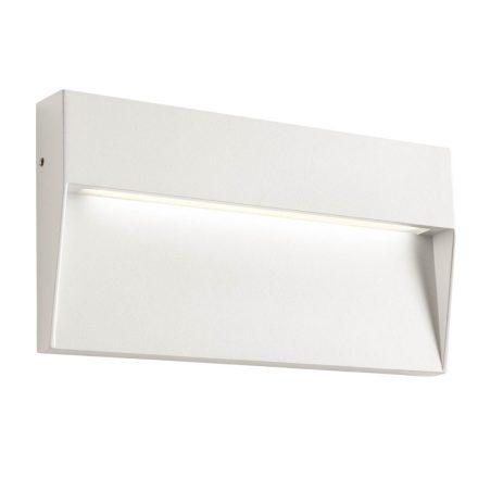 LED kültéri falilámpa, LANDER, 11x21 cm, fehér