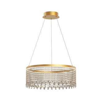 VANESIA kristály LED függőlámpa, 60 cm