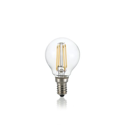 FILAMENT LED kisgömb fényforrás, átlátszó E14/4W/440Lm