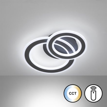Távirányítós LED mennyezeti lámpa CIRCLE, 26W