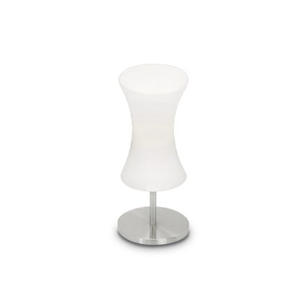 ELICA asztali lámpa, modern, matt króm, 1-es