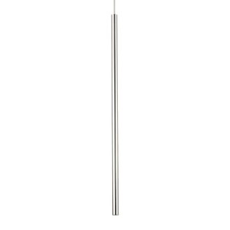 LED függőlámpa ULTRATHIN, króm színű, henger, 1000mm