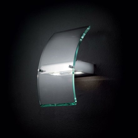 AUDI-B  Modern fali lámpa, átlátszó, egyes