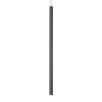   LED függőlámpa ULTRATHIN, matt fekete, szögletes, 1000 mm