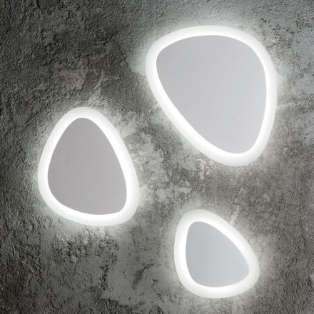 GINGLE modern LED fali lámpa, fehér