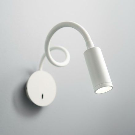 FOCUS-2 modern LED fali lámpa, fehér