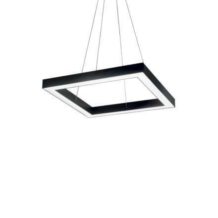 ORACLE modern LED függőlámpa, fekete, szögletes