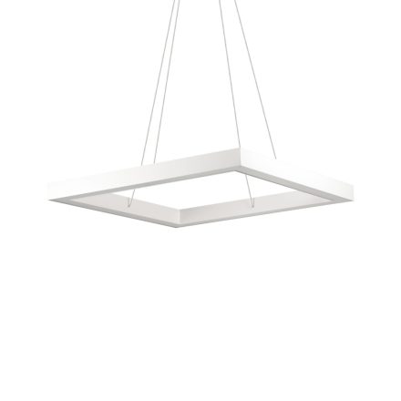 ORACLE modern LED függőlámpa, fehér, 60x60 cm