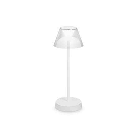 LOLITA modern LED asztali lámpa fehér színben