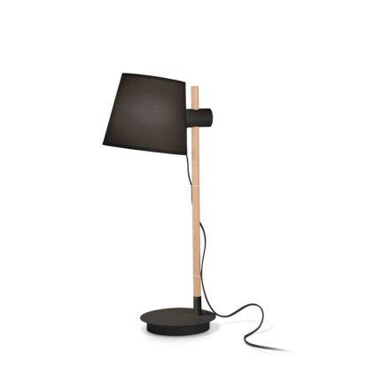 AXEL modern asztali lámpa, matt fekete