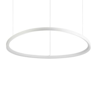 GEMINI LED függőlámpa,d 105 cm, matt fehér