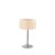 WOODY modern asztali lámpa, fa mintás ernyő