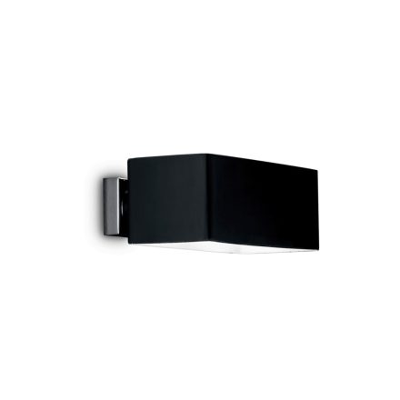 BOX  Modern fali lámpa, fekete, fekete