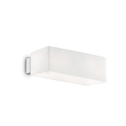 BOX  Modern fali lámpa, fehér, fehér