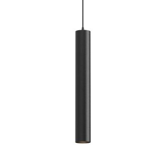 fuggolampa-CORINTH-matt-fekete-7W-173-cm