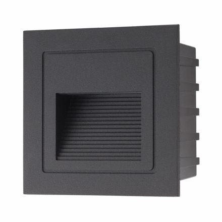 XGHOST falba építhető lépcsőmegvilágítás-fekete  GS02NWIP65 BK