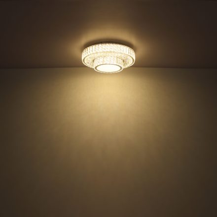 MUCKY LED mennyezeti lámpa, króm 3965 lumen