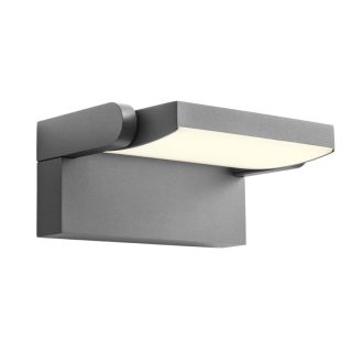 FLIP LED Kültéri fali lámpa sötétszürke, 10 cm