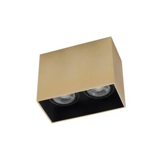XCARD LED mennyezeti lámpa, arany, 2x50W