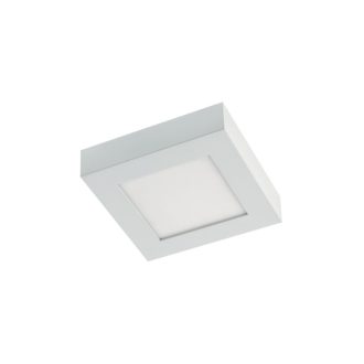 XFORM SQUARE LED mennyezeti lámpa, fehér, 17x17 cm
