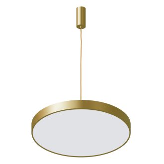   Orbital LED függőlámpa, arany homokfúvott, fehér, 3600 Lm/3000 K