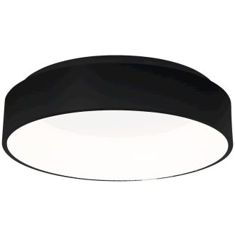   OHIO BLACK LED mennyezeti lámpa, matt fehér, matt fekete, 24W