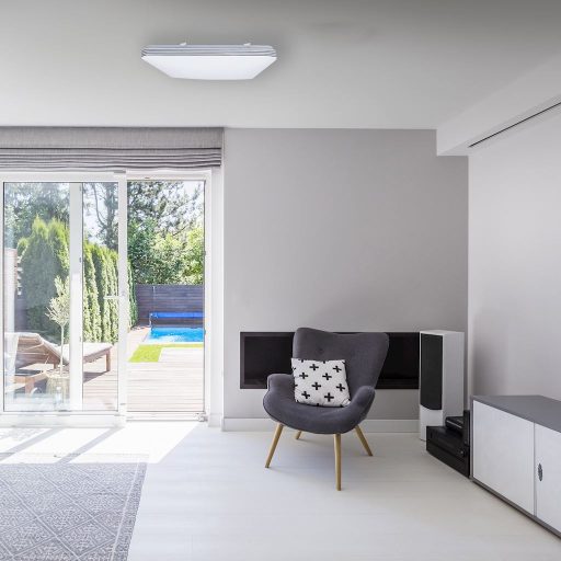 PALERMO  LED mennyezeti lámpa, fehér, 75W