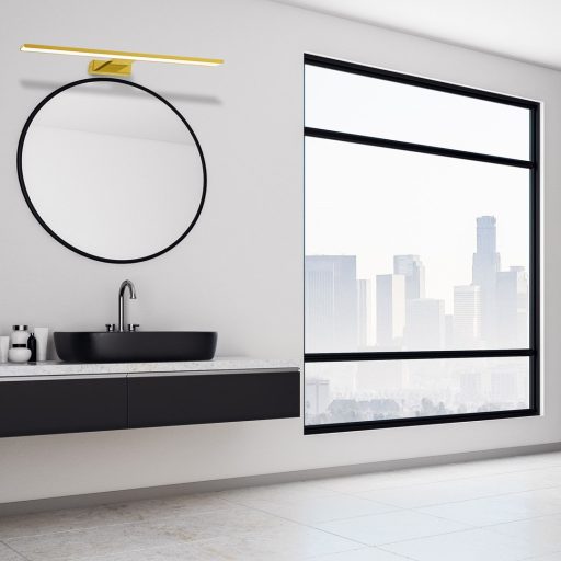 SHINE LED fali lámpa, arany, 13,8W