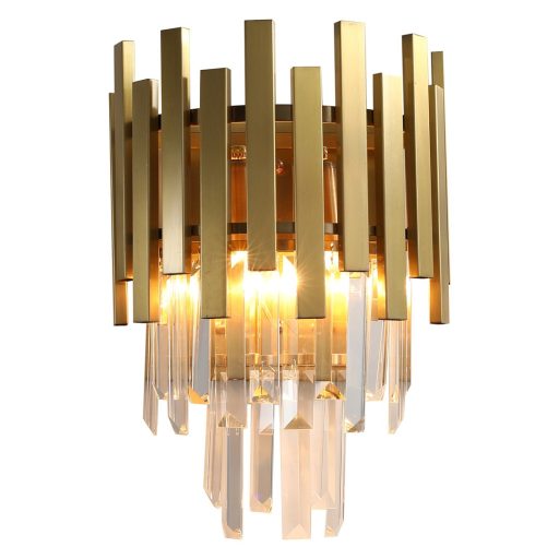 ASPEN fali lámpa, arany, 80W