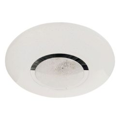 SPARKY LED mennyezeti lámpa, fehér, ezüst, 50W