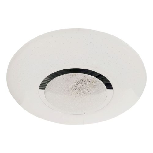 SPARKY LED mennyezeti lámpa, fehér, ezüst, 50W