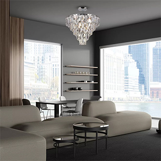 A glamour lámpák térformáló hatása